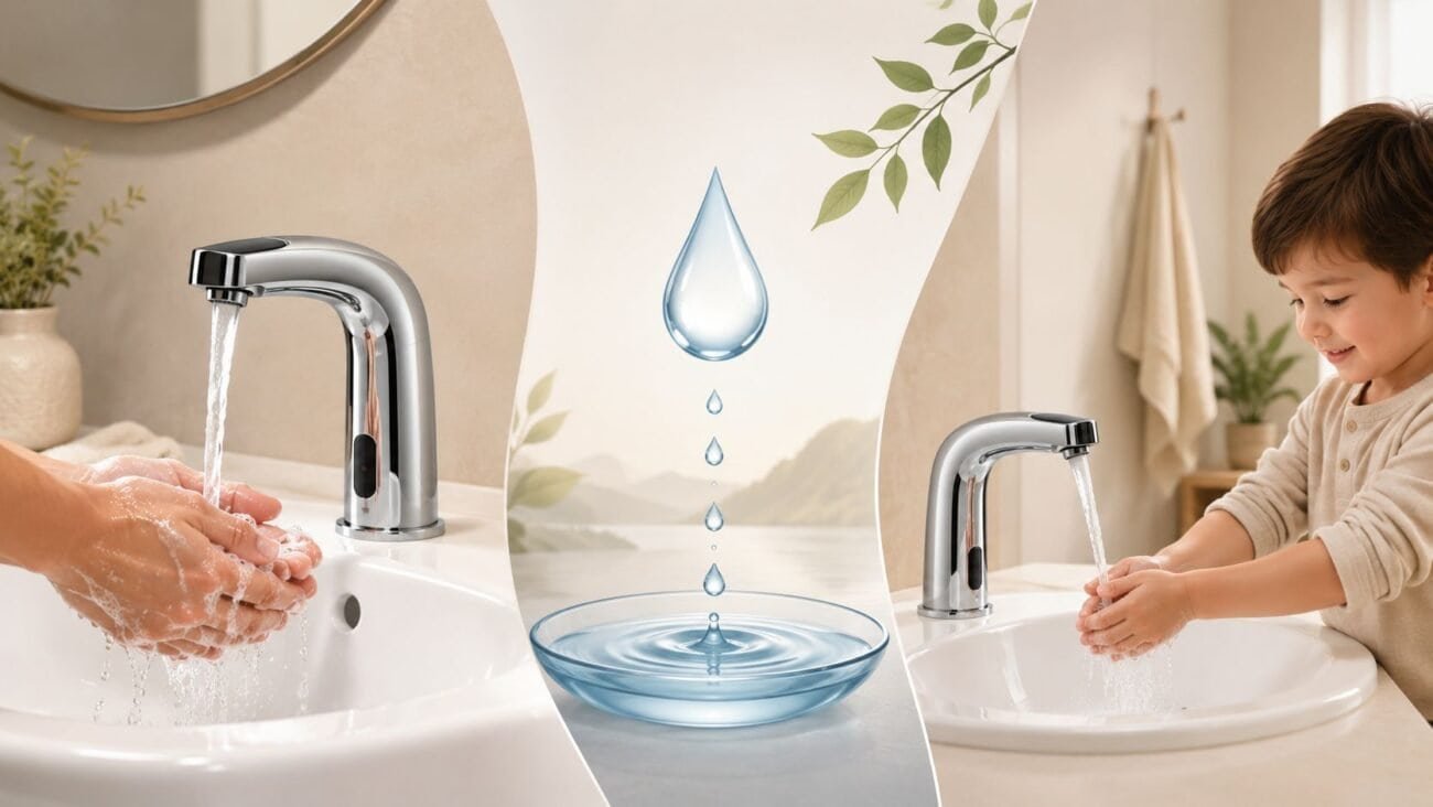Touchless faucet benefits for hygiene water saving and easier hand washing